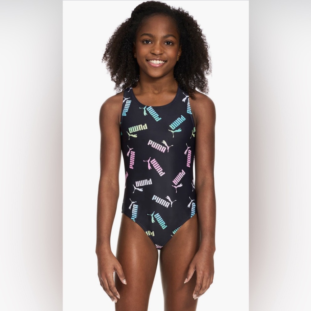 NWT Girls Puma Swimsuit